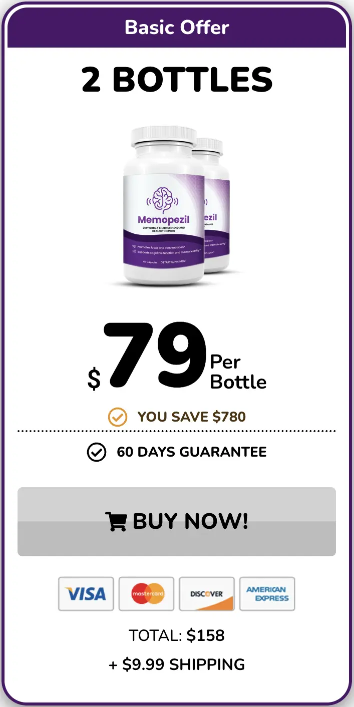 Memopezil Buy One Bottle
